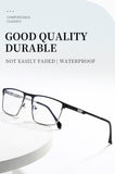 Sleek Premium Full-Frame Metal Eyeglasses