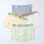 Soft Breathable Textured Cotton Boxer (set of 4)