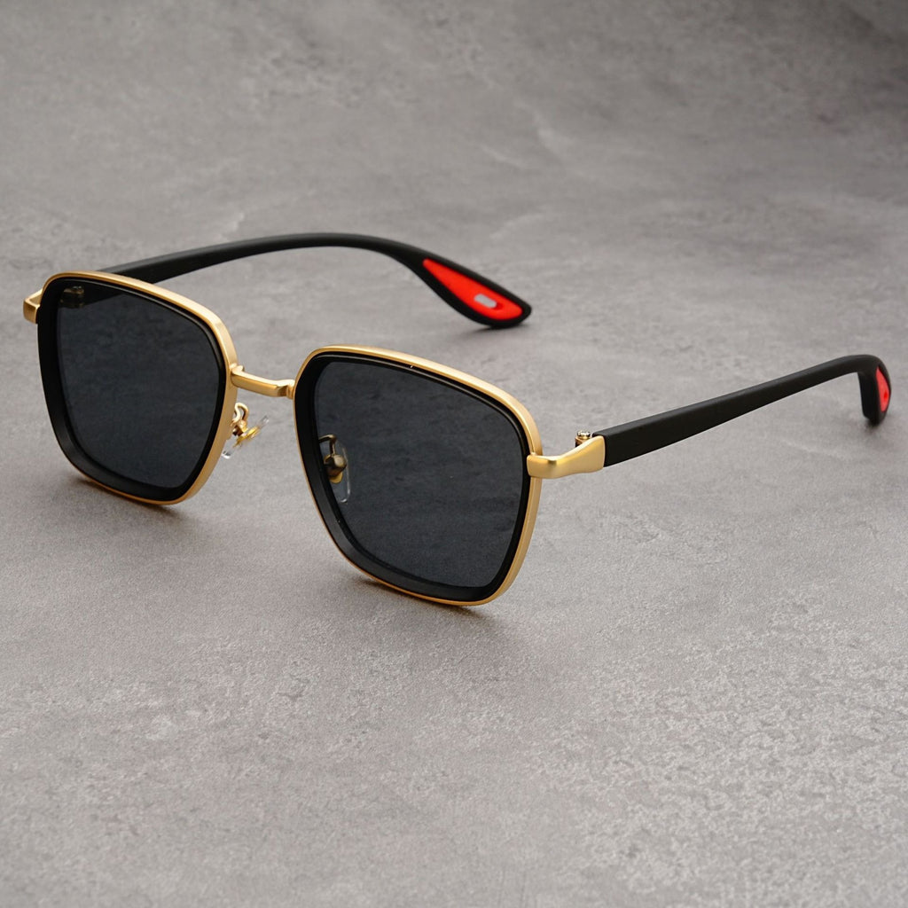 Flat-Top Square Sunglasses for Men