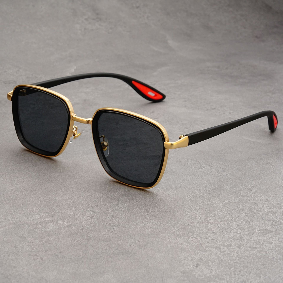 Flat-Top Square Sunglasses for Men