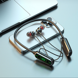 Ultra Bass LED Display Wireless Neckband