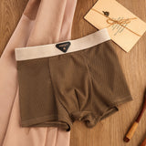 Mid-Waist Breathable Ice Silk Underwear ( set of 04)