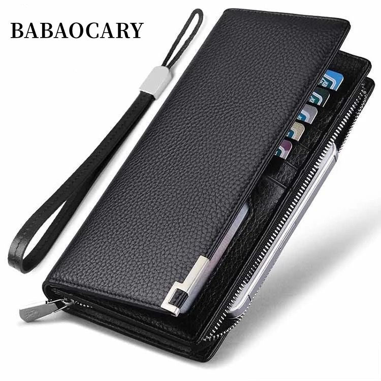 Premium Business Zipper Multi-Card Wallet
