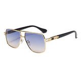Double Bridge Retro UV Protection Glasses