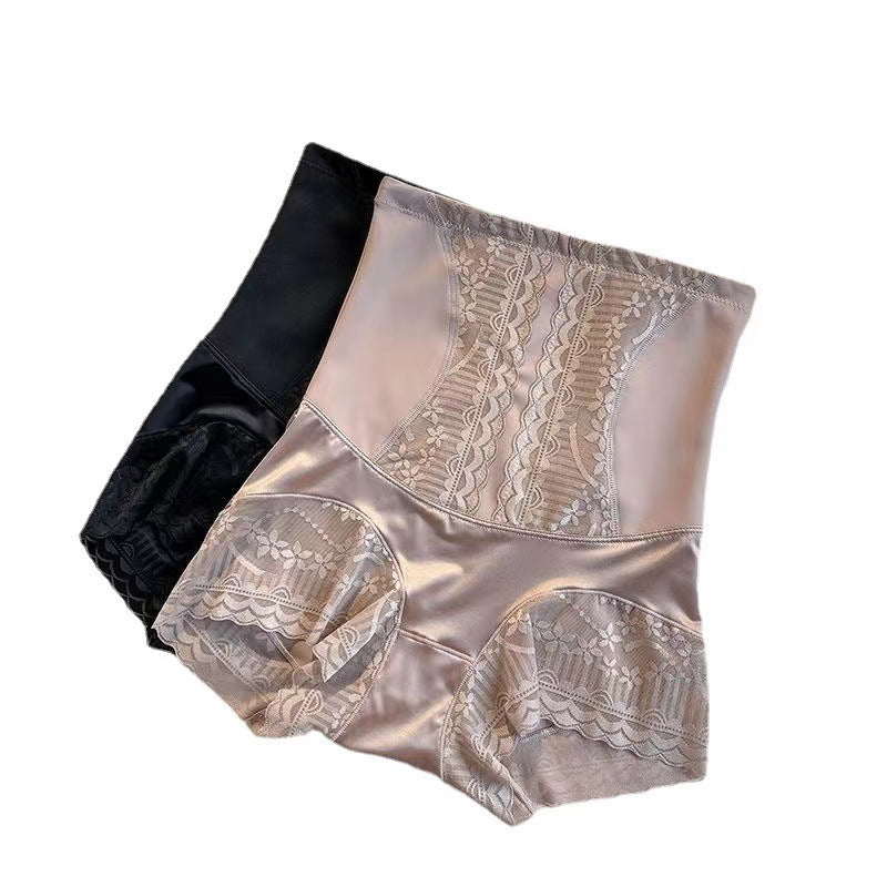 Ice Silk Ion Fiber Repair Shaping Underwear, High Waist Tummy Control Hip  Lifting Panty Seamless Sli