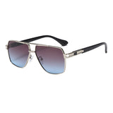 Double Bridge Retro UV Protection Glasses