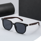 Vintage Style UV400 Unisex Wooden Shade Sunglass