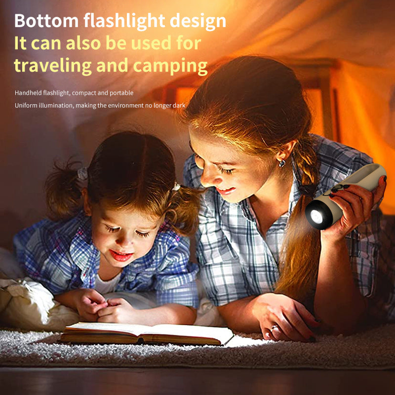 Portable 2 In 1 LED Night Lamp & Flashlight