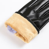 PU Leather Premium Touch Screen Gloves