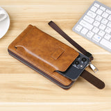 Men's New Fashion Multi-Card Slot Soft Long Wallet