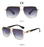 Double Bridge Retro UV Protection Glasses