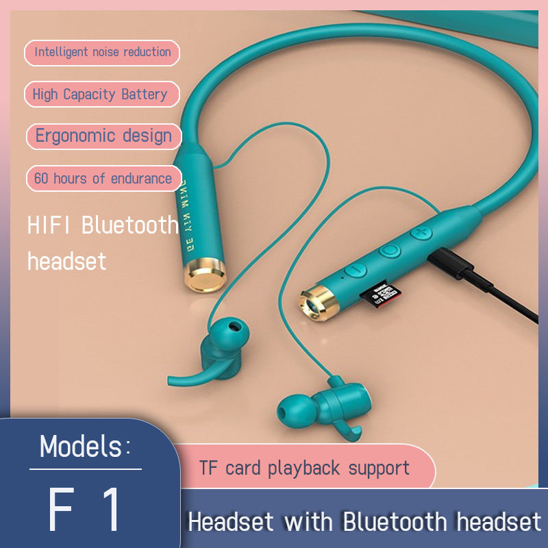 Sports Bluetooth Stereo headset with Flashlight