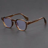 Retro Polygonal  Pin Holder Eyeglasses