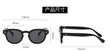 Classic Metal Round Frame Sunglasses