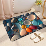 60*40cm 3D Water Absorption Non-Slip Bath Mat