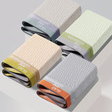 Soft Breathable Textured Cotton Boxer (set of 4)