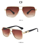 Double Bridge Retro UV Protection Glasses