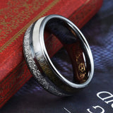 Trendy Patch Style Steel Ring