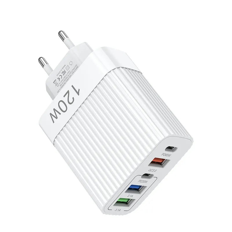 5 in 1 USB-C Multi-Port Fast Charging Adapter