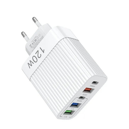 5 in 1 USB-C Multi-Port Fast Charging Adapter
