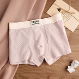 Pure Cotton Textured Mid-Waist Underwear ( set of 04)