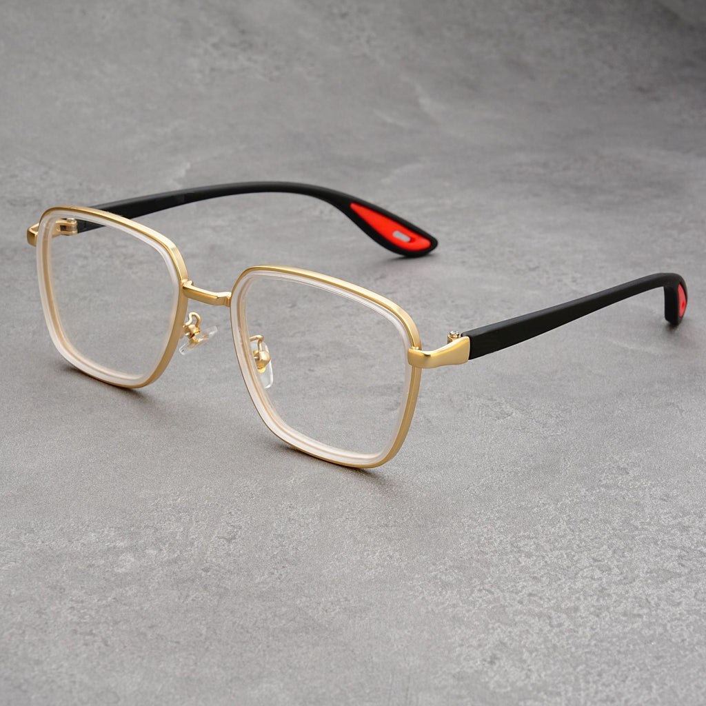 Flat-Top Square Sunglasses for Men