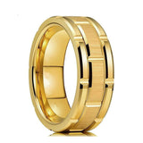 Triple Fusion Men's Steel Fashion Ring