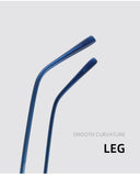 Trendy Metal Semi-Rimmed Eyewear