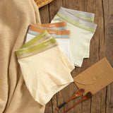 Soft Breathable Textured Cotton Boxer (set of 4)