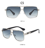 Double Bridge Retro UV Protection Glasses