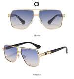 Double Bridge Retro UV Protection Glasses