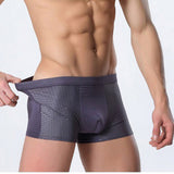 LUNBAGE Breathable Antibacterial Ice Silk Boxer (Set of 3)