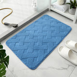 Jacquard non-slip floor mat