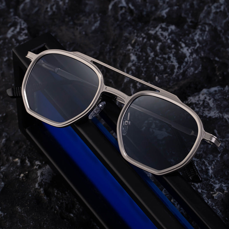 Men's Foreign Trade Square High-end Business Sunglasses