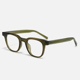 Unisex Full Rim Square TR90 Eyeglasses