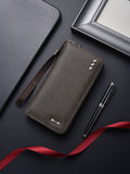 Vintage Style  Long Zipper Men’s Wallet
