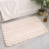 Non-slip Absorbent Hair Soft Thin Bath Mats