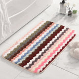 40*60cm Colourful water absorbing Microfiber Mat