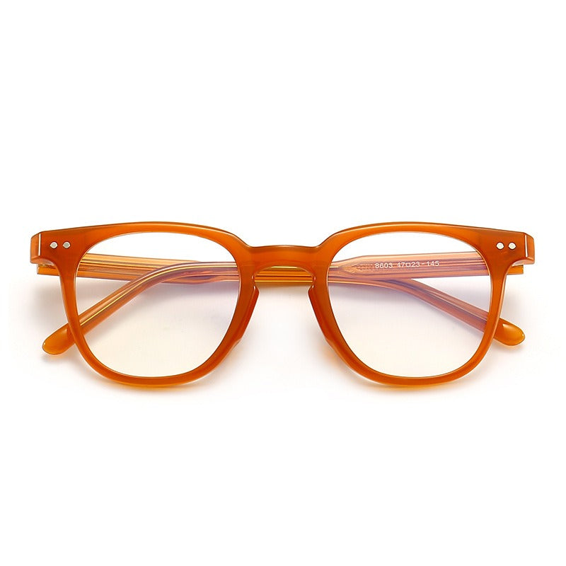 Retro Anti-blue Light Transparent Glasses