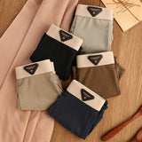 Mid-Waist Breathable Ice Silk Underwear ( set of 04)