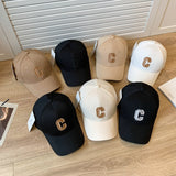 Letter C Embroidered Baseball Cap