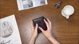 Retro Zipper Buckle Men's  Wallet