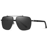 Polarized Metal Large Frame Sunglass for Men