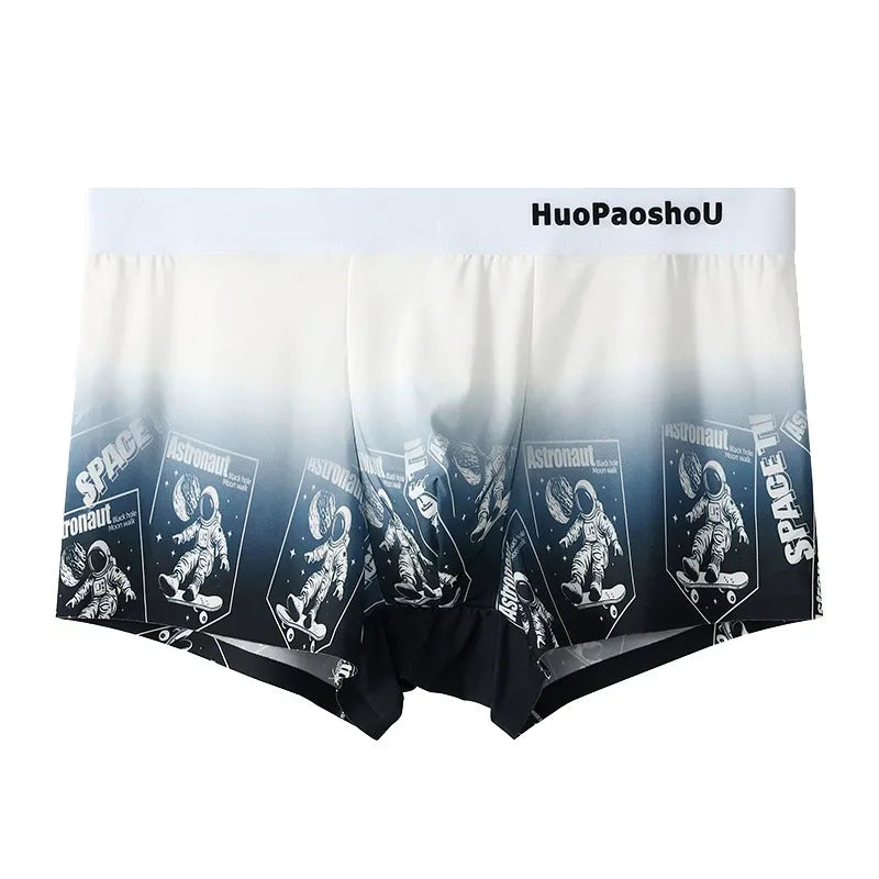 Outer Space Gradient Ice Silk Underwear Pack (Set of 4)