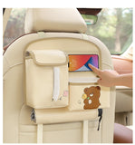 Multifunctional car backseat storage bag