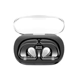 Non in ear motion touch Bluetooth headset with digital display