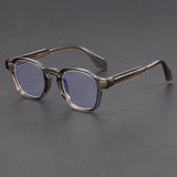 Retro Polygonal  Pin Holder Eyeglasses