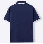 Men's Summer Trendy casual knitted polo shirt