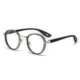 Retro Gold-Rimmed Casual Sunglasses