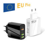 PD65W Multi-Port Fast Charging Adapter